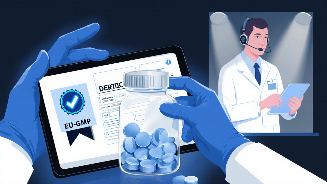 Ordering Steps - From Prescription to Doorstep
