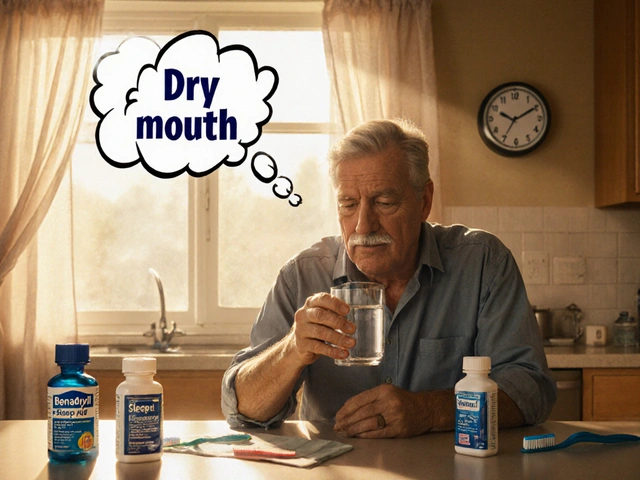 Anticholinergic Effects of Antihistamines: Dry Mouth, Constipation, Urinary Issues