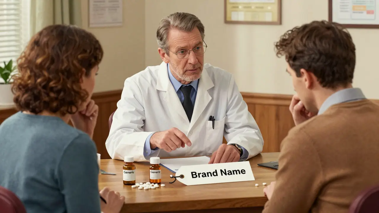 Doctor explains generic vs brand name drug costs